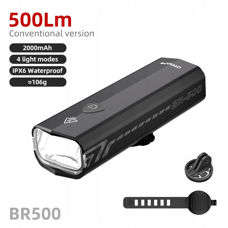 Front Bike Light CYCLAMI BR500 500LM USB