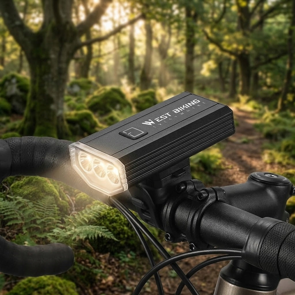 Front Bike Light West Biking LED 4400mAh 1000lm Front Manufacturer code 5903814647056