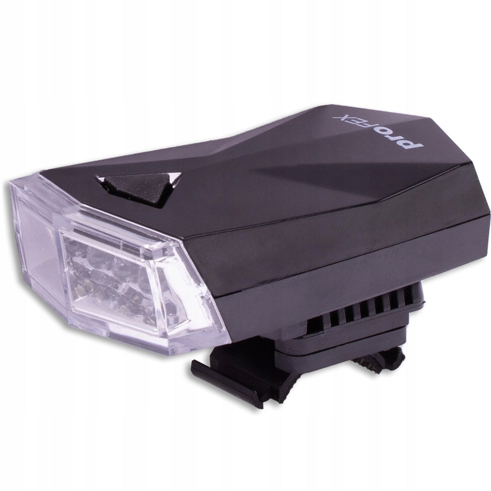 Front Bike Light for Battery 4 LED Bicycle Lighting POWERFUL