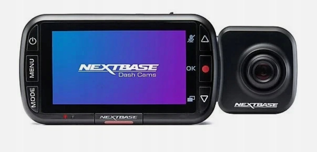 Front and rear camera Nextbase Dashcam 222X with 2,5" display Manufacturer code 222X