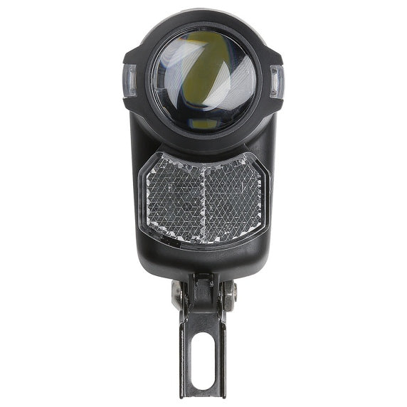 Front bike light AXA NOX CITY 4 - AA batteries - 4lm Kind on the front fork