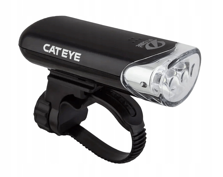 Front bike light Cateye HL-EL135N black Manufacturer code HL-EL135N 3 x LED czarna