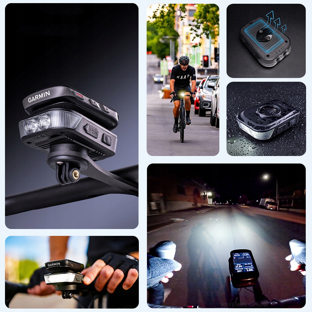 Front lamp RAVEMEN FR1100SE 270° beam angle Function Powerbank IPX4 Model FR1100SE