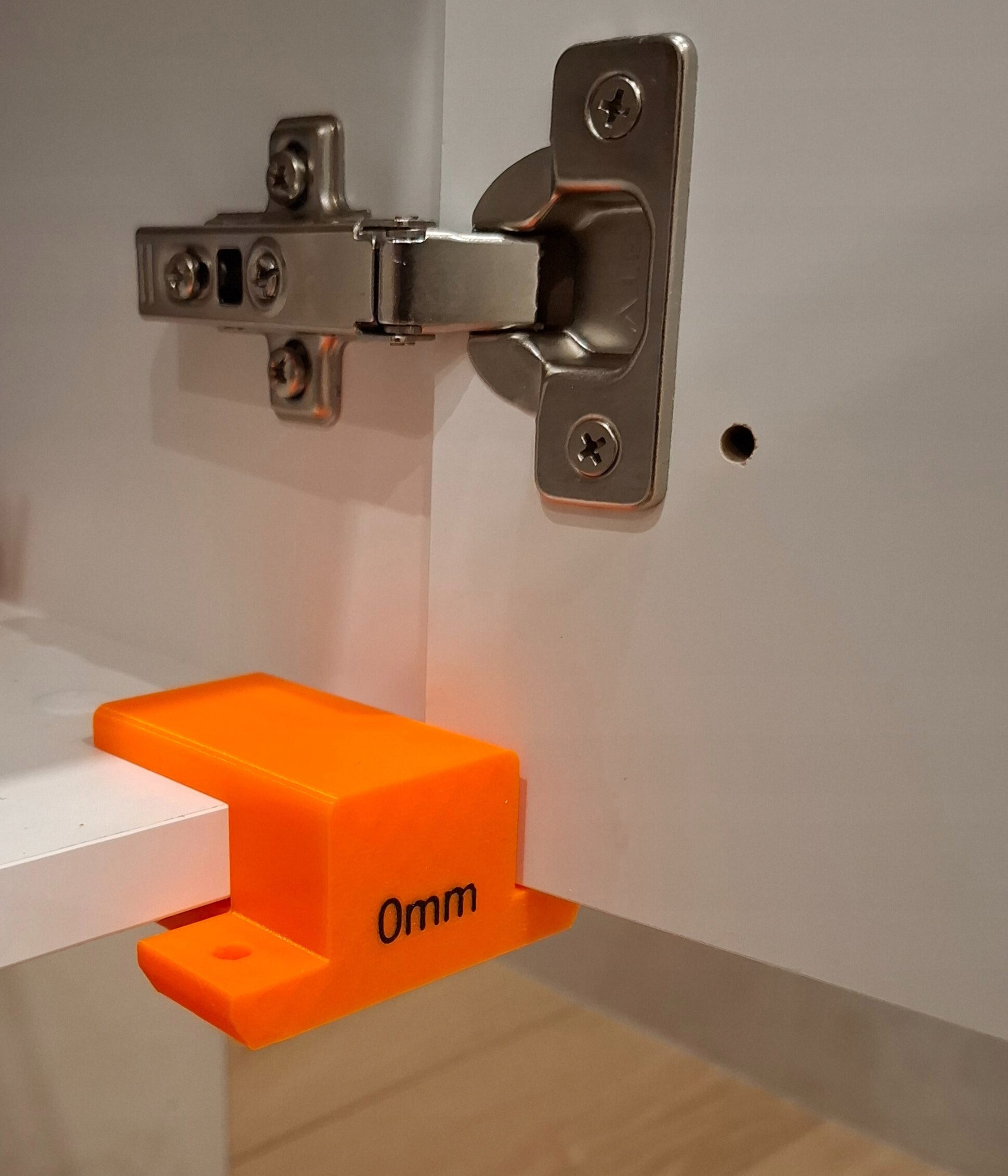 Front mounting device without measuring plate 18mm from 0mm to 4mm Manufacturer code M3D-LAB-100001