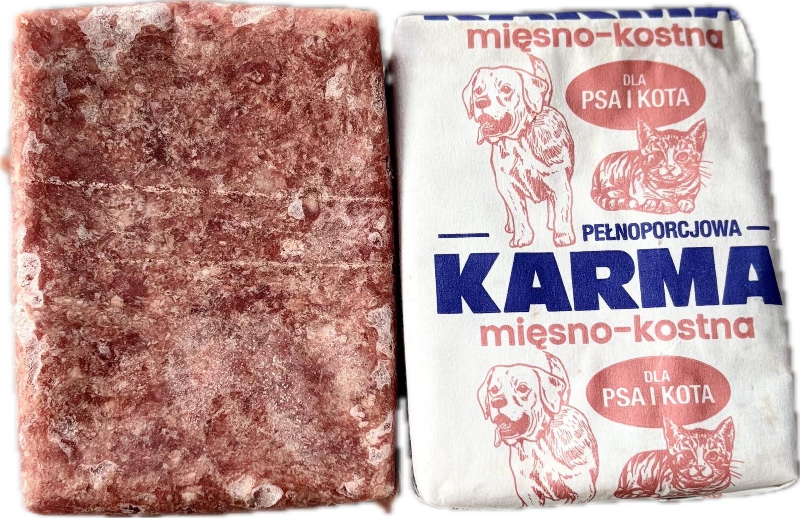 Frozen poultry food for dog and cat 10 kg Packaging type carton
