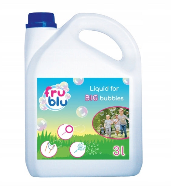 Fru Blu Soap Bubbles Set Liquid for Bubbles 3000ml
