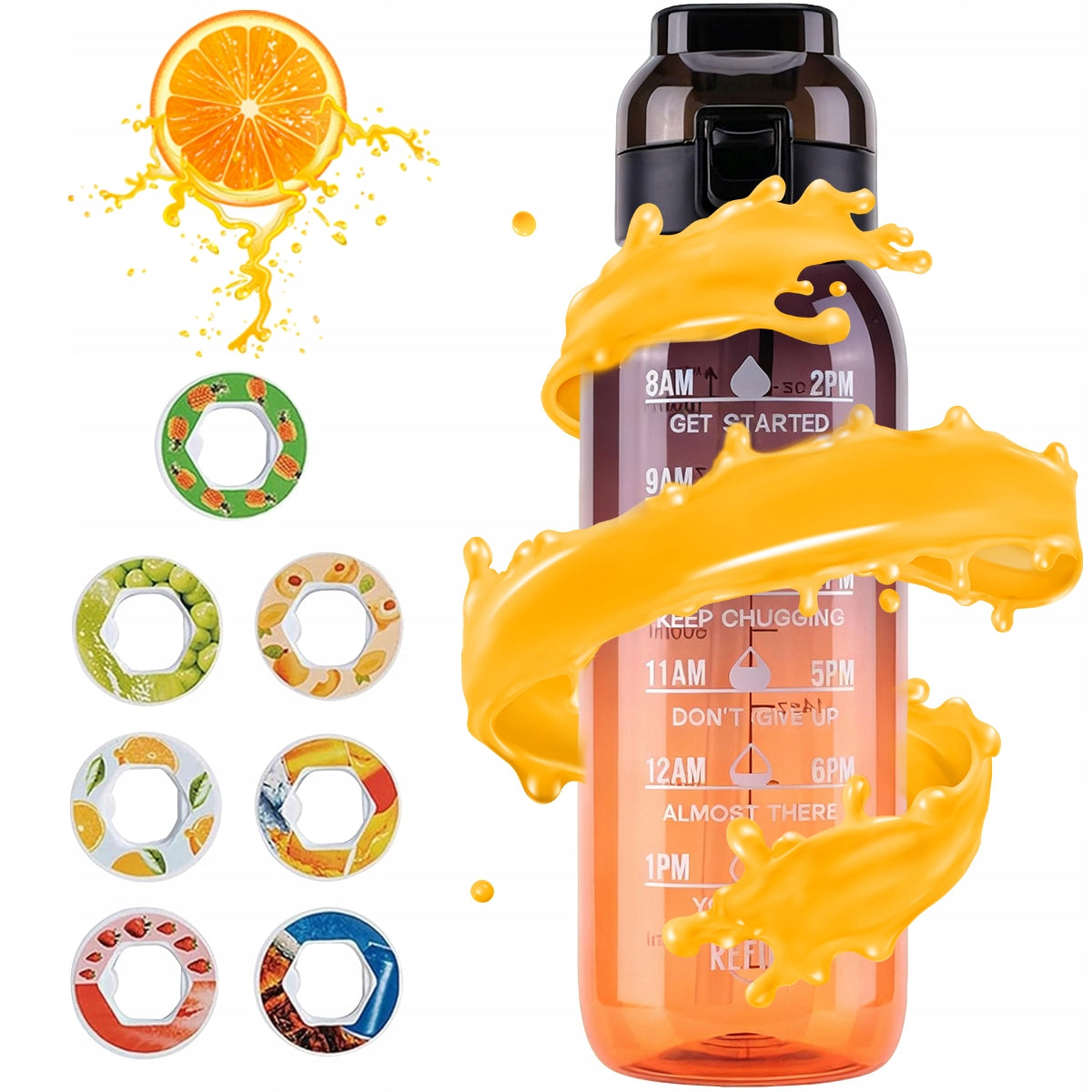 Fruit Flavoured Water Bottle Scent Water Bottle Volume 1000 ml