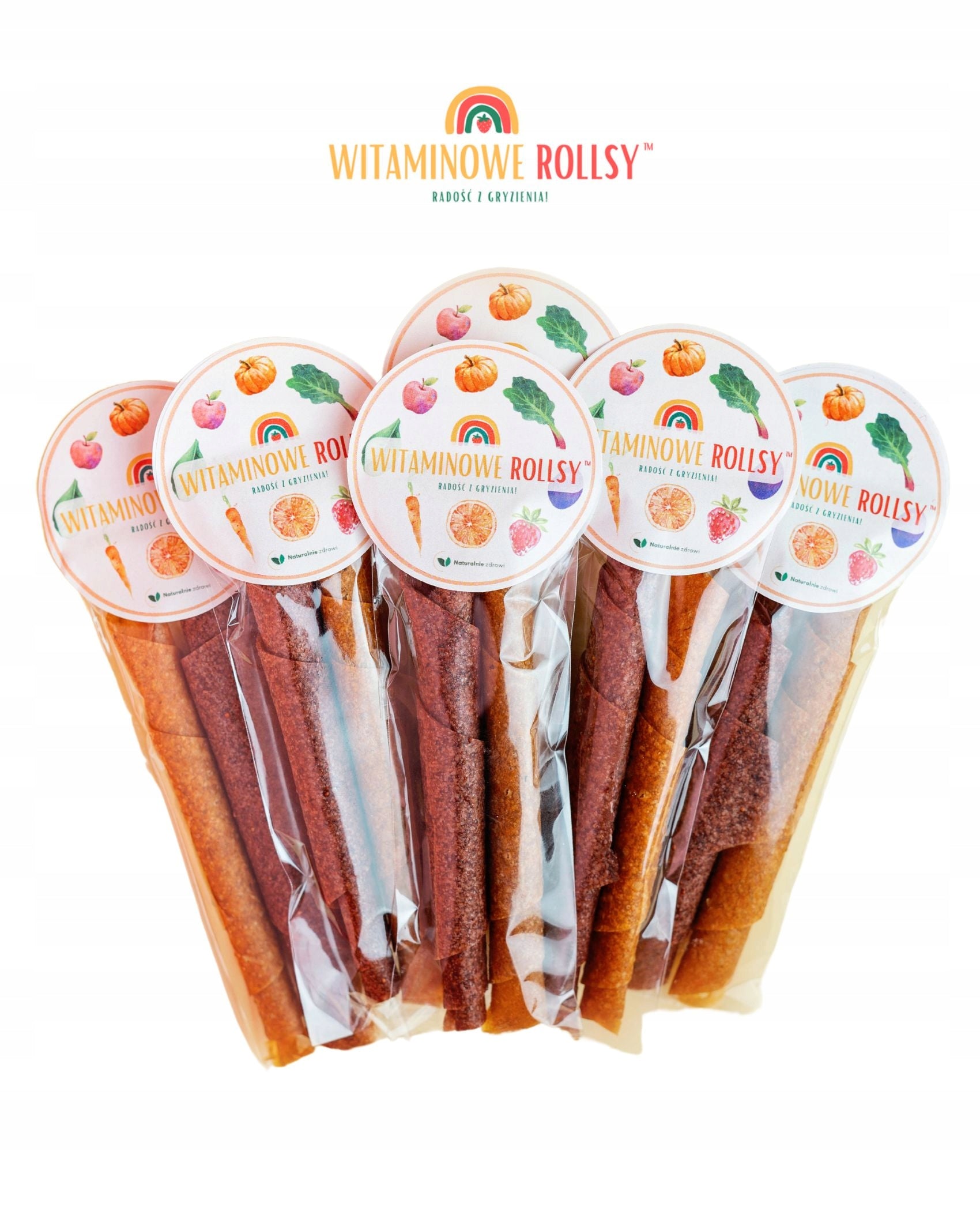 Fruit Rolls for Children 6x15g Twiksy Strawberry Carrot Healthy Snack