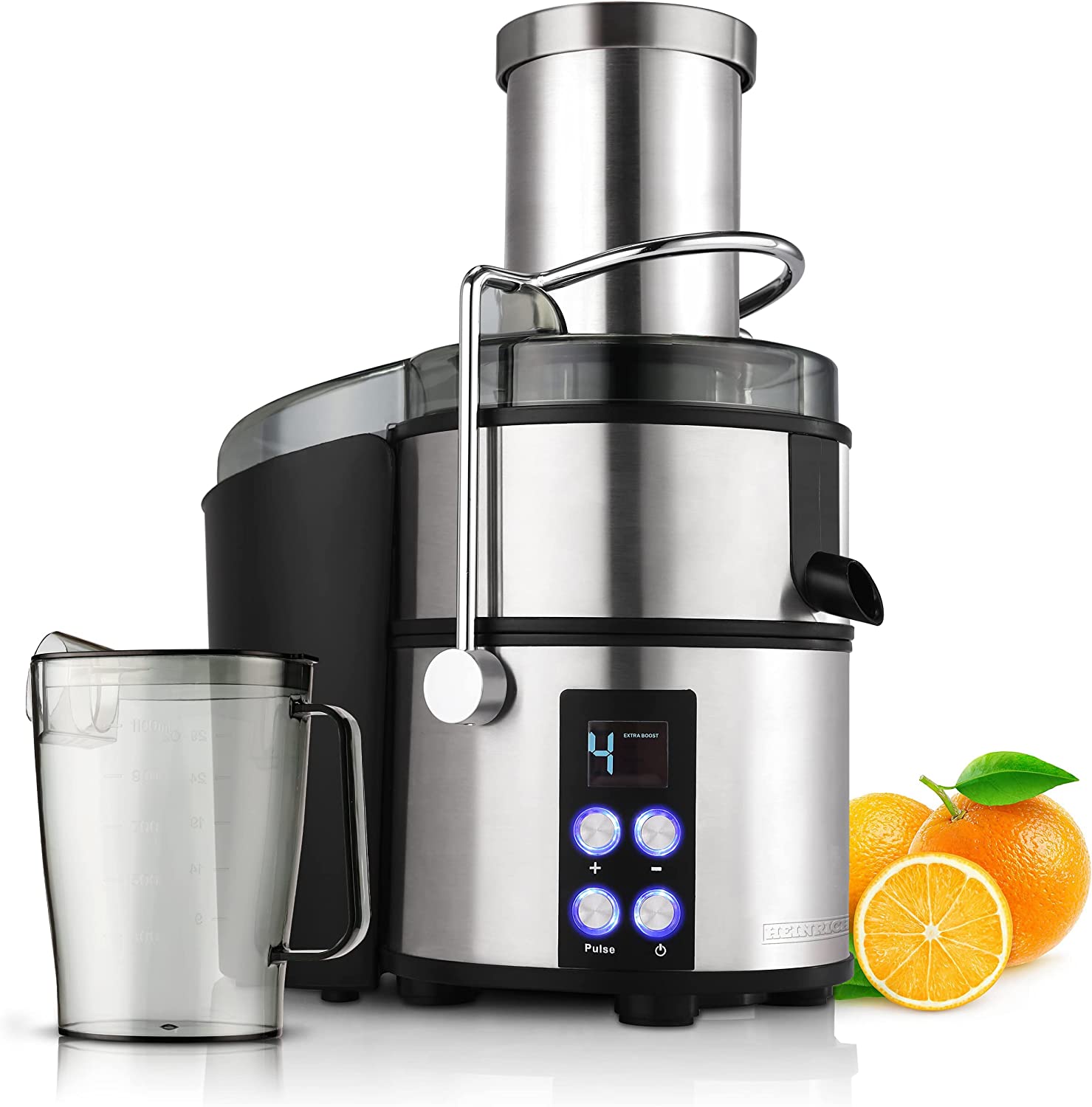 Fruit and Vegetable Juicer 800W LARGE JUICE MAKER STRONG 1,1L