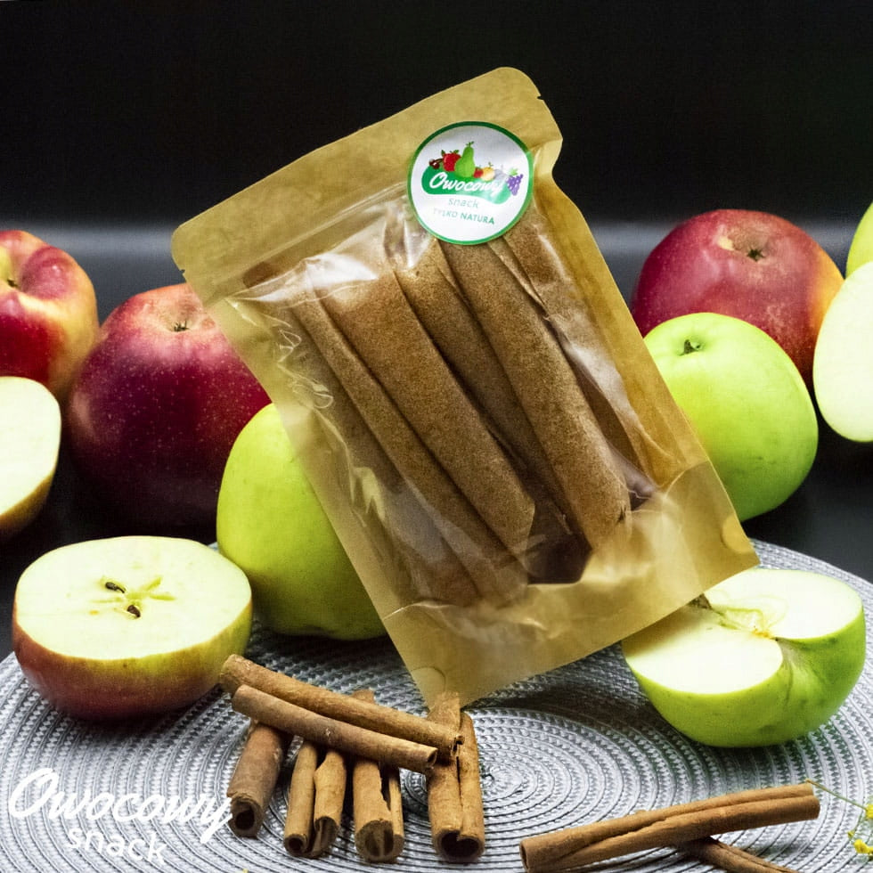 Fruity Apple Snack with Cinnamon 50g Brand no brand