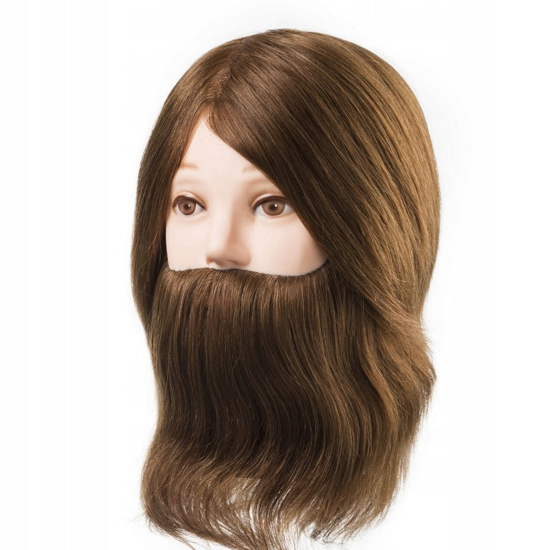 Kopf Eurostil, Naturhaar, 15-18 cm