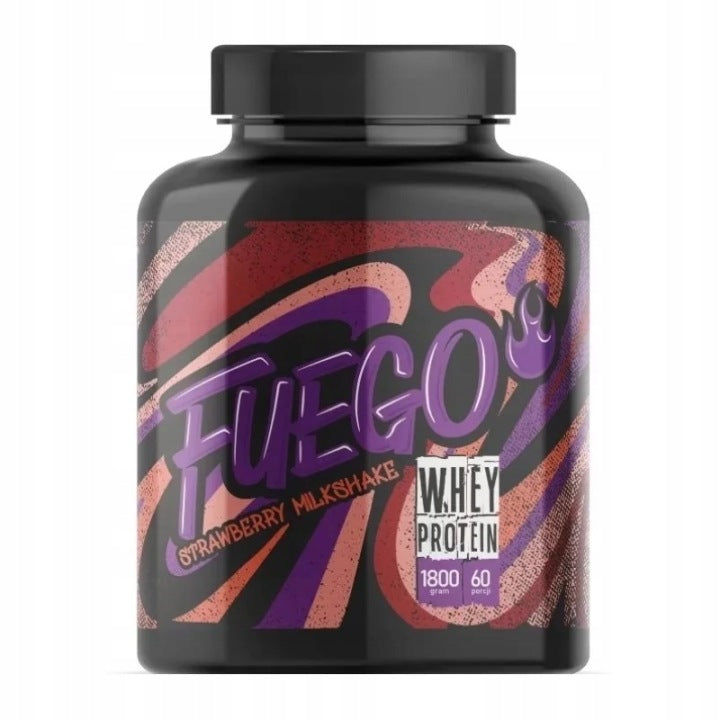 Fuego Whey Protein 1800 g Strawberry wpc whey protein