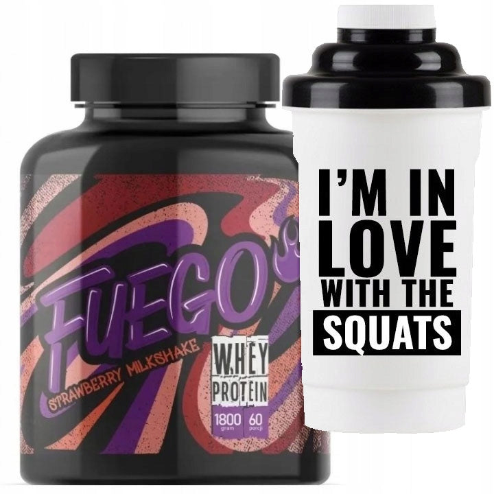 Fuego Whey Protein 1800 g Strawberry