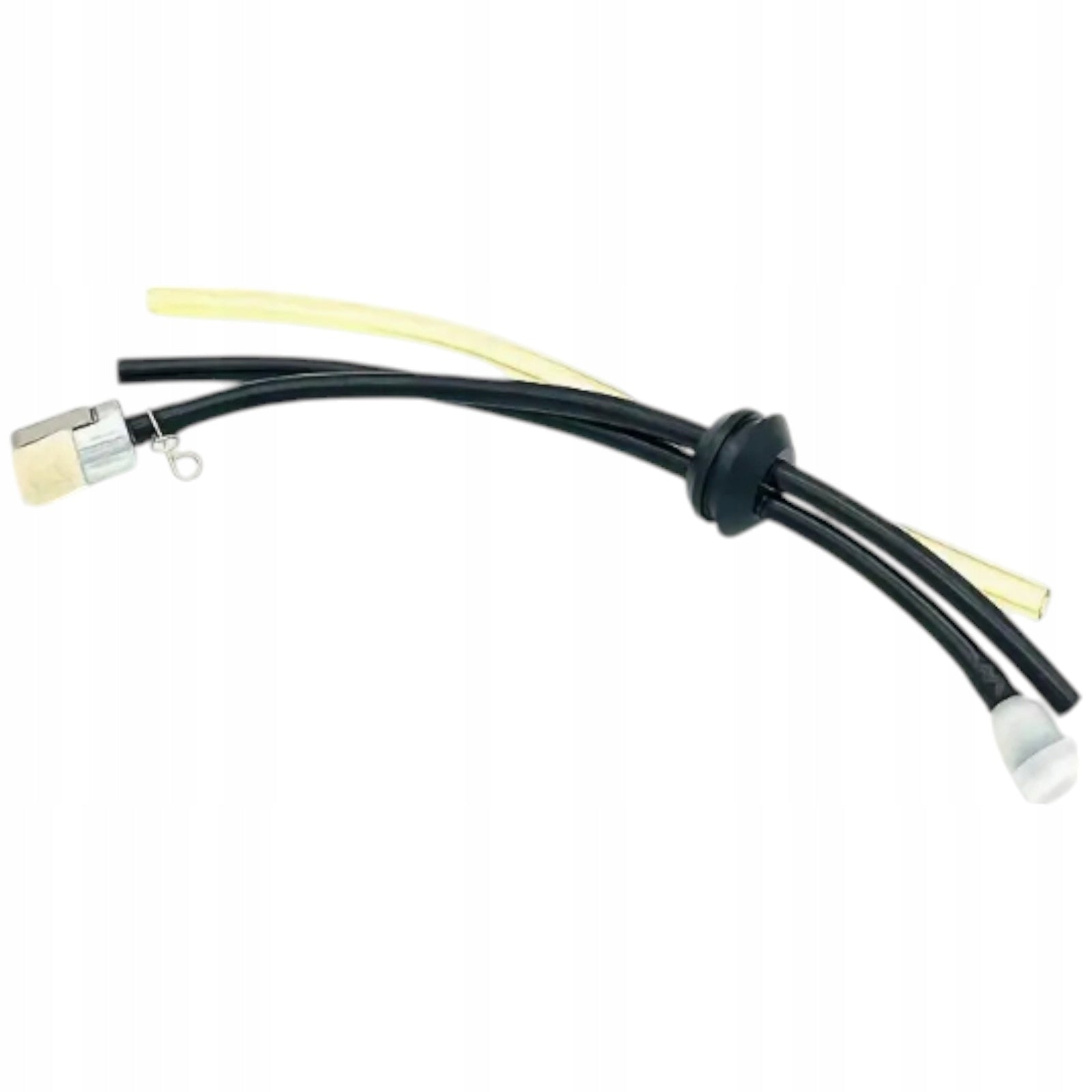 Fuel hose filter for combustion scythe fuel line vent