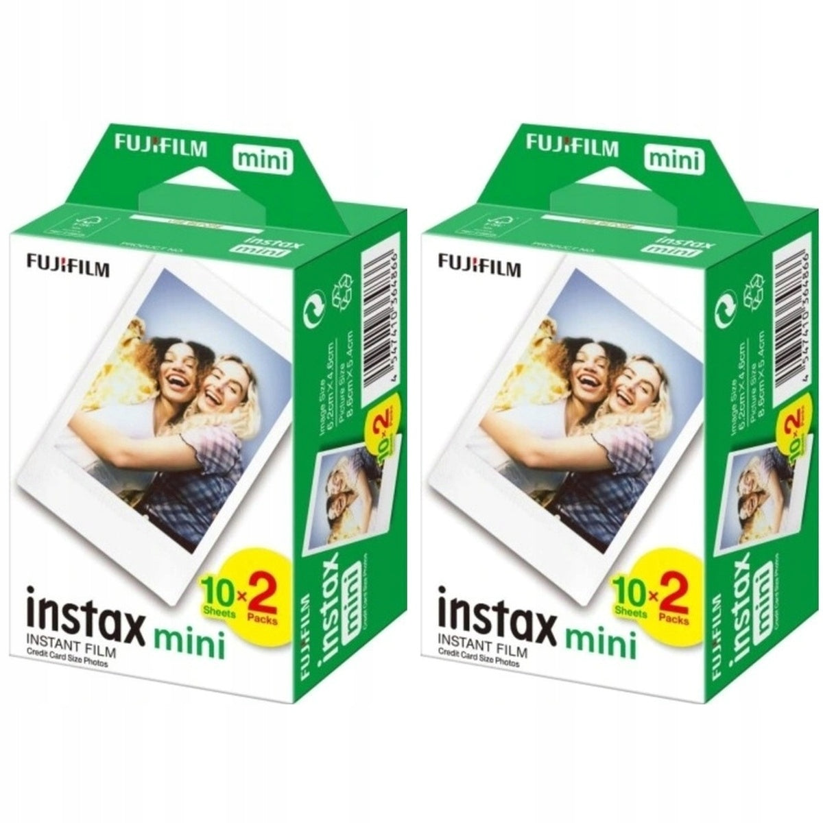 Fujifilm Instax Mini Glossy - 40 cartridges for instant camera