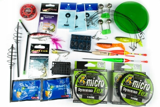 Full FISHING BOX + set of 39 accessories! Manufacturer code 1182