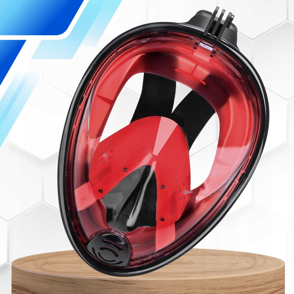 Full Face Diving Mask L/XL Folding for Swimming Snorkeling Brand no brand