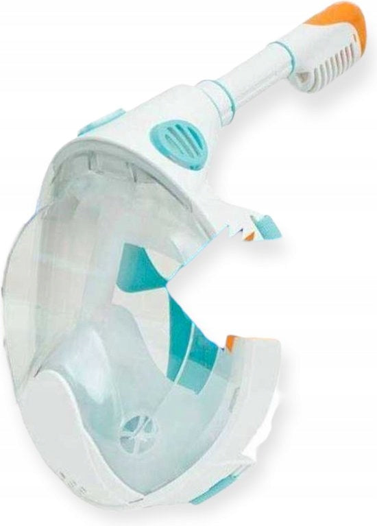 Full Face Diving Mask Snorkeling Swimming with Tube L-XL