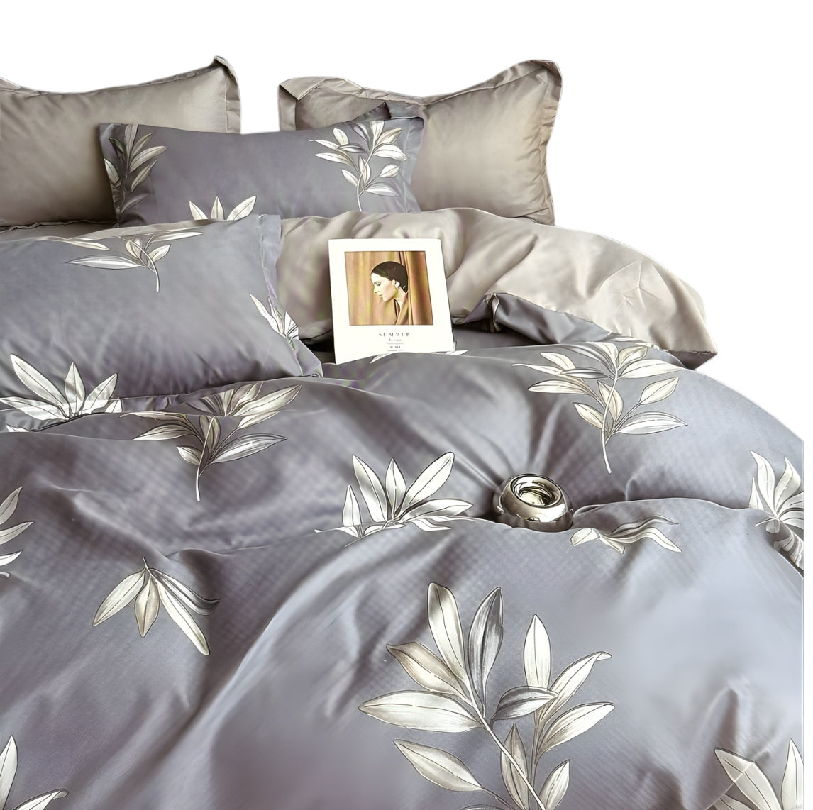 Full Premium Bedding Set 4 Parts Quilt 180cm x 200