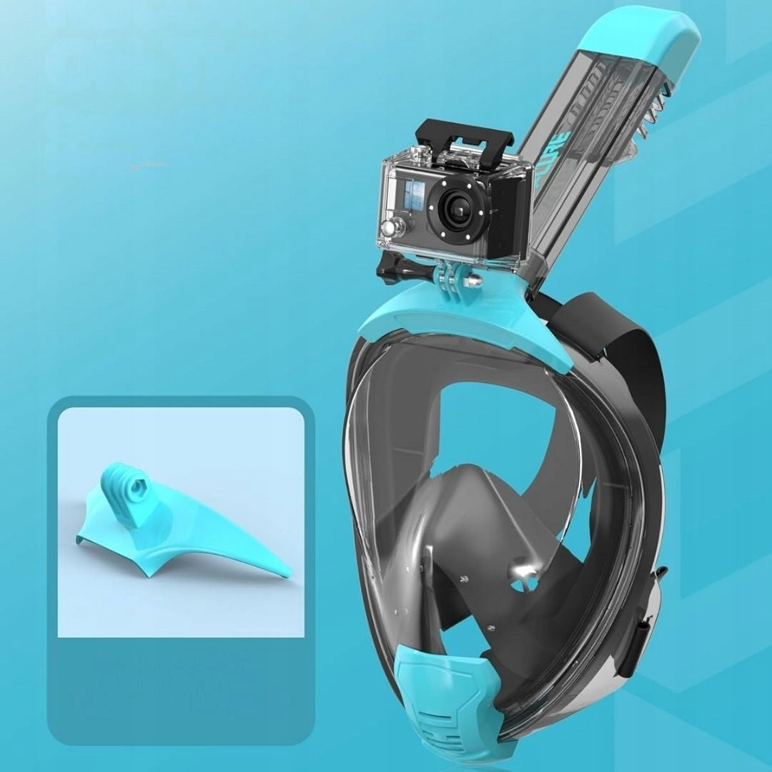 Full face diving mask Acure SN04 black Model SN04