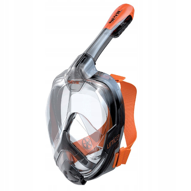 Full face mask SEAC UNICA L/XL black pomar