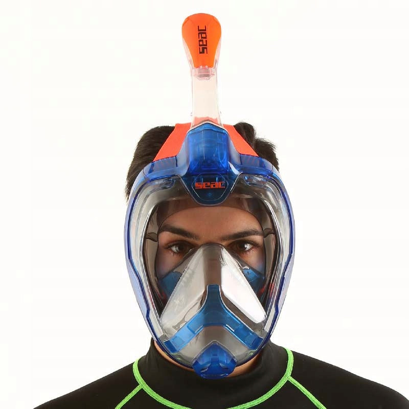 Full face mask Seac Magica L/XL - snorkeling, panorama blue/pump. Gender unisex product