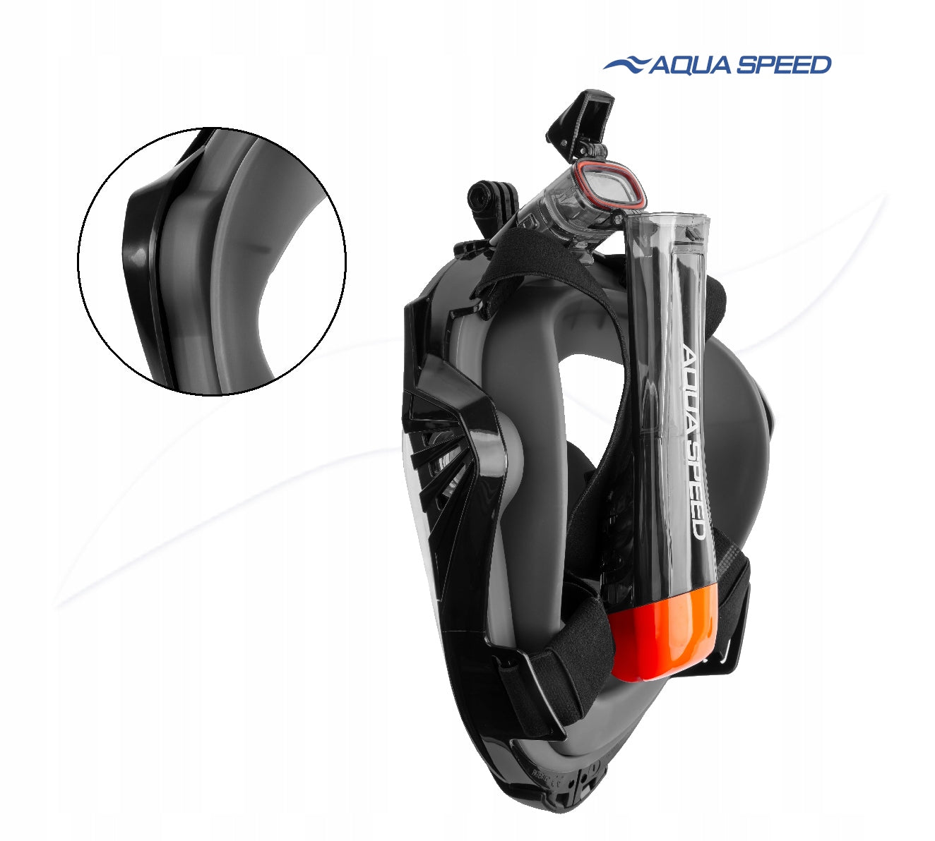 Full face mask for snorkeling AQUA SPEED Drift L/XL Brand Aqua Speed