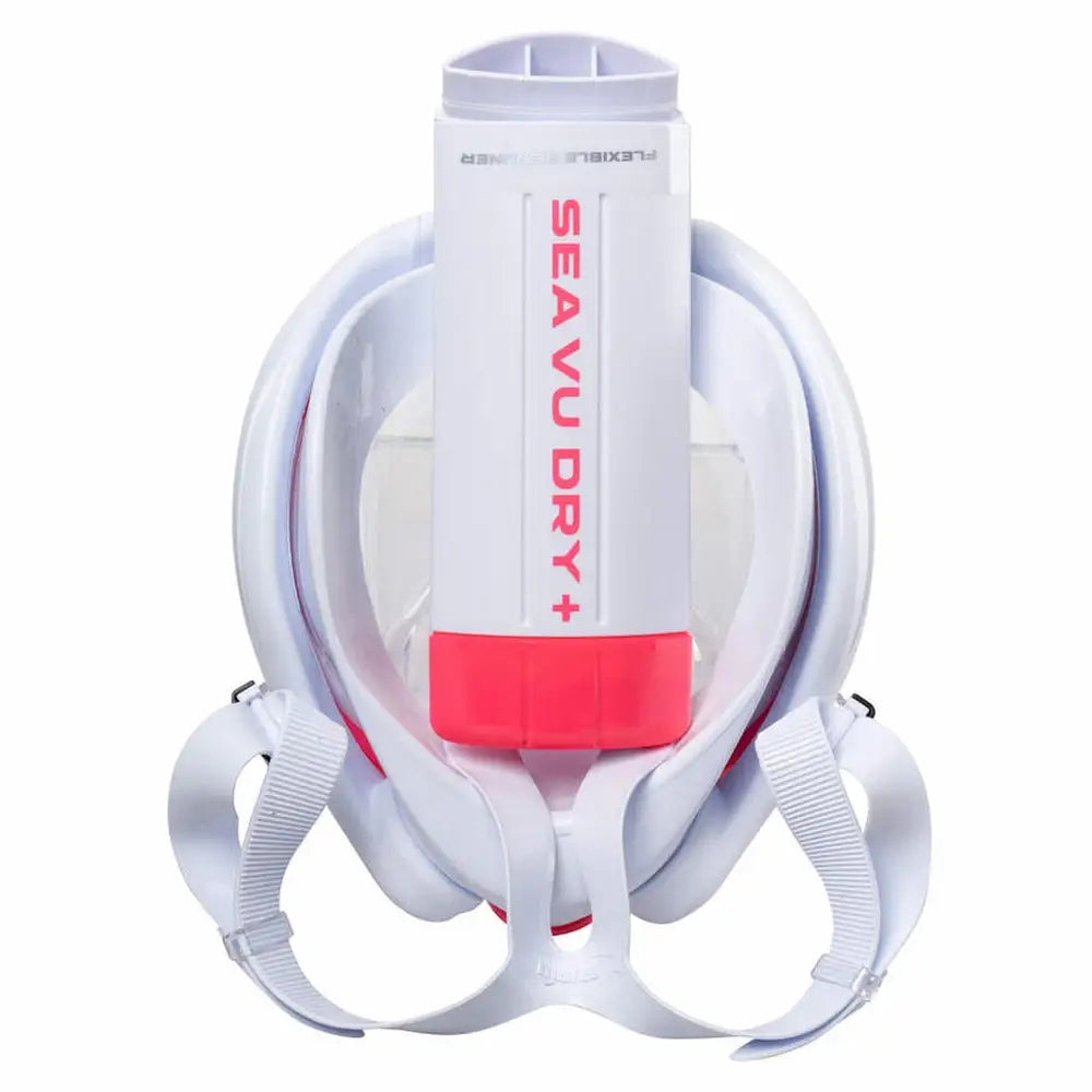 Full face snorkelling mask Mares Sea Vu Dry+ pink size S/M Color pink