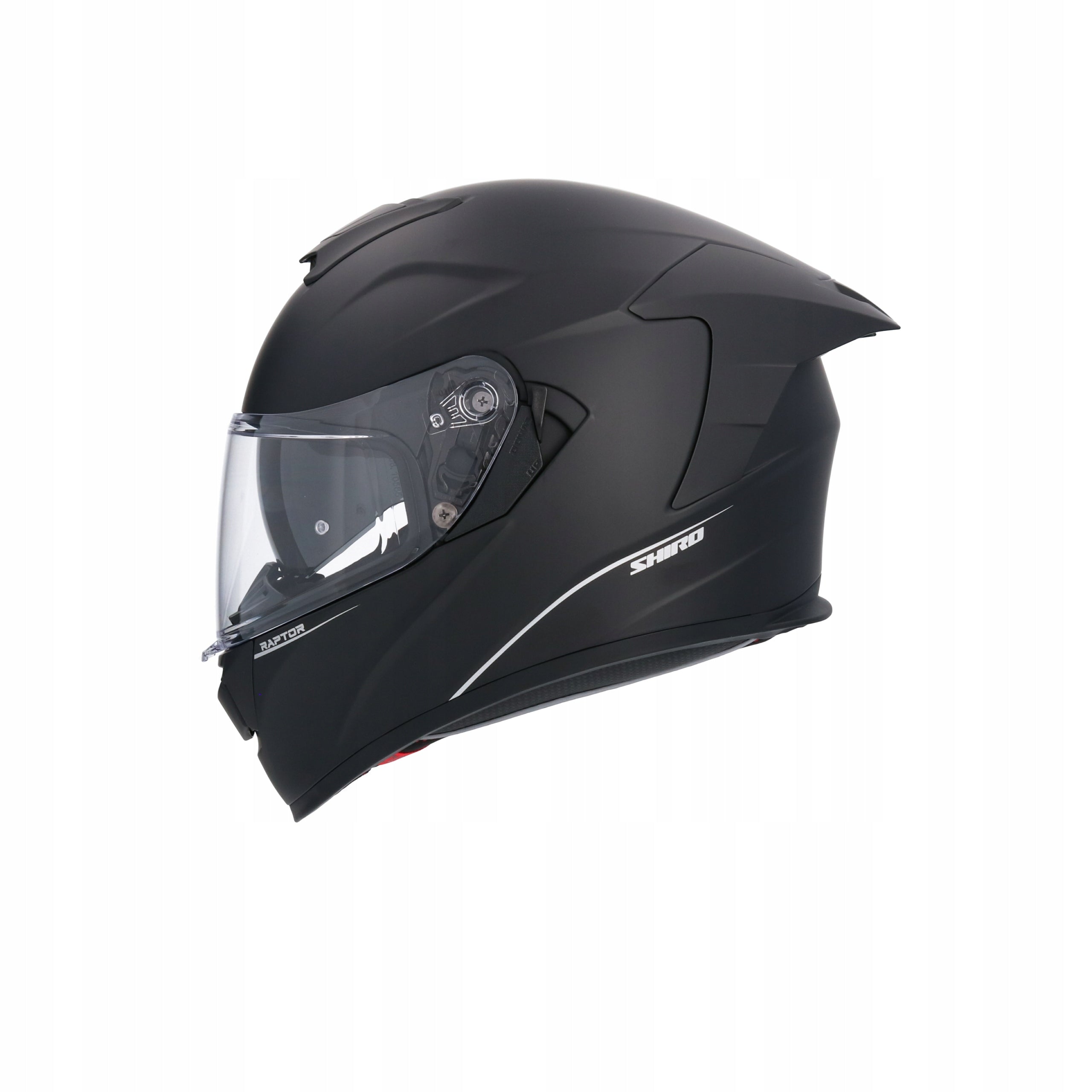 Full sport motorcycle helmet SHIRO Raptor black mat L (59-60)