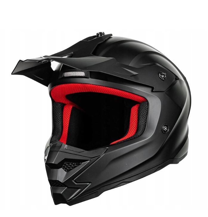 Fullface junior motocross helmet ILM-B07 Black YL 51-52cm Manufacturer's catalog number Kask Motocyklowy Dziecięcy