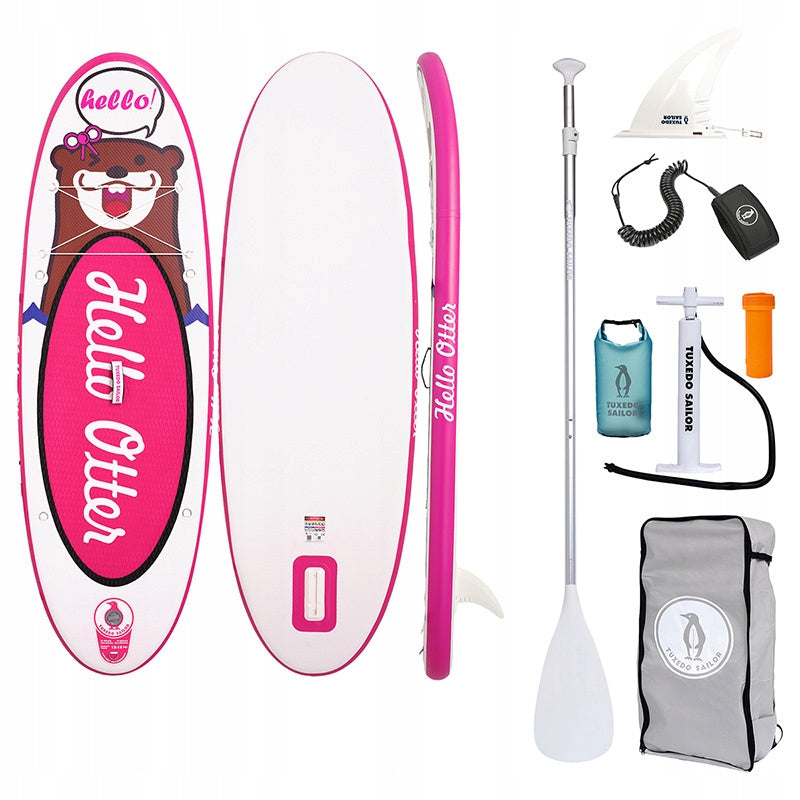 FunWater Children's SUP Board 240cm Tuxedo Sailor Pink Set Bag Pump
