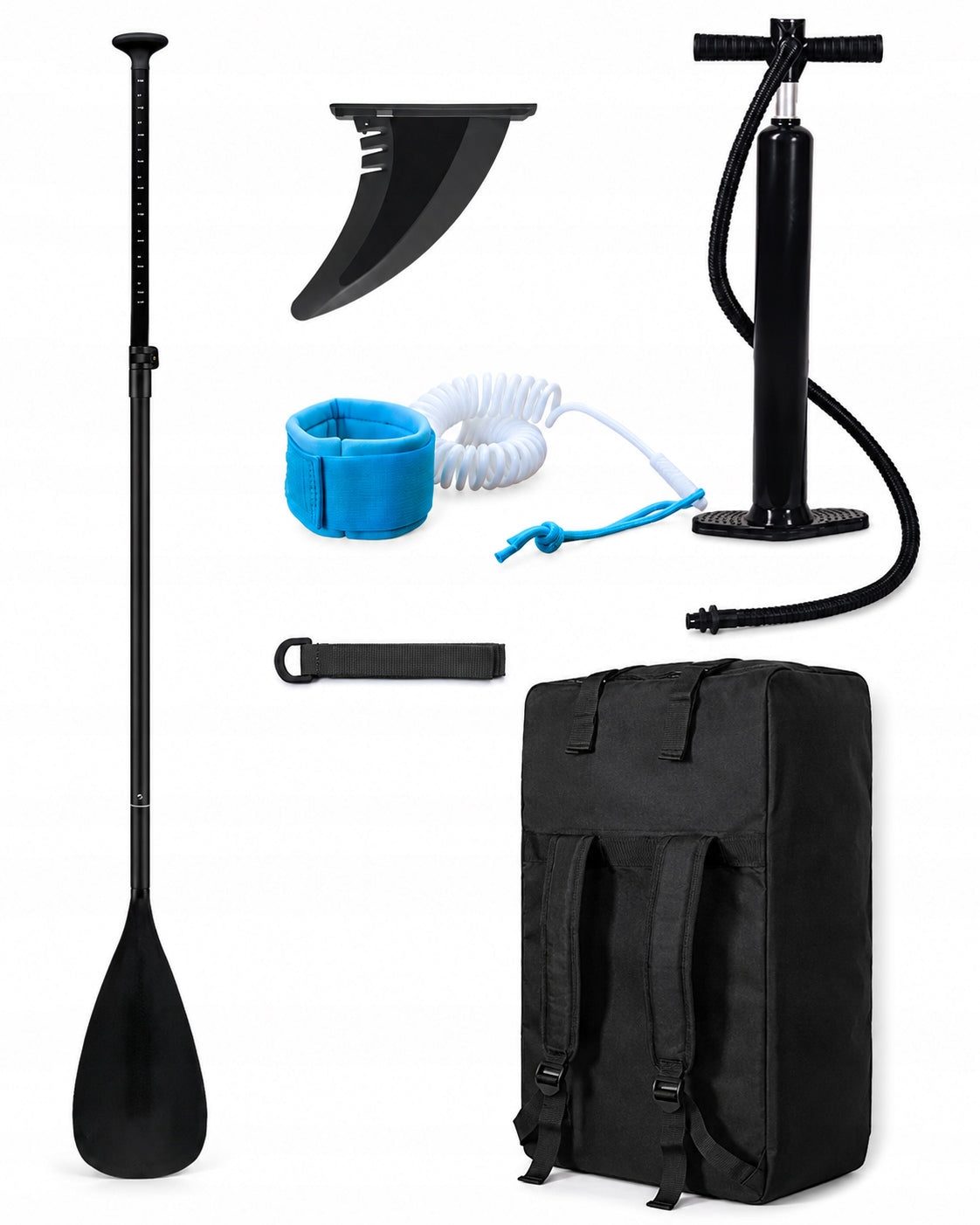 FunWater FW27A SUP Board Inflatable 335cm 180kg Allround + Pump Backpack Length 335 cm