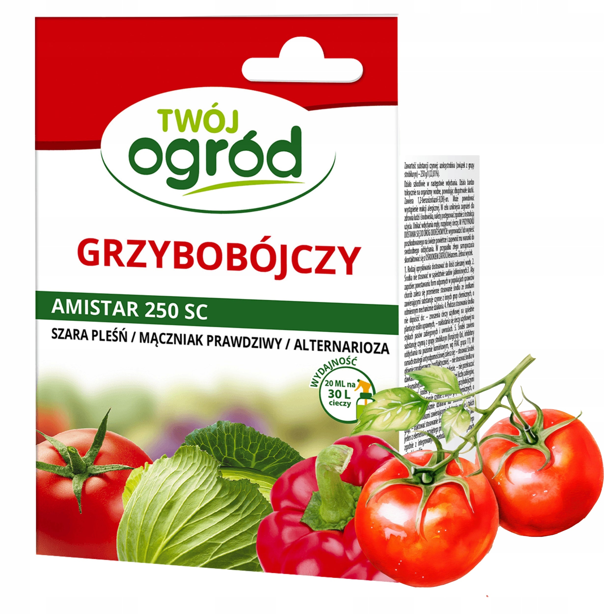 Fungicide Amistar 250 SC 20ml grey mildew powdery mildew Twój Ogród
