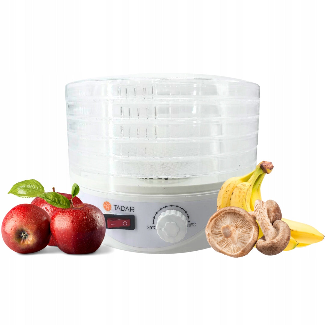 Fungo 24cm Food Dryer for Drying Vegetable Fruit Mushrooms 5p 250W