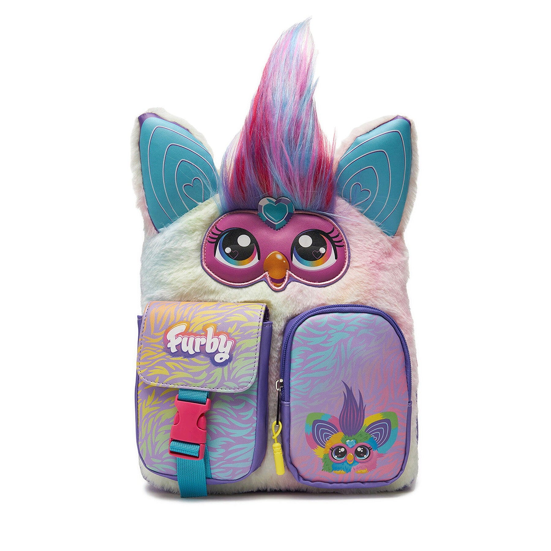 Furby School Backpack for School Girl Purple 5907964261452