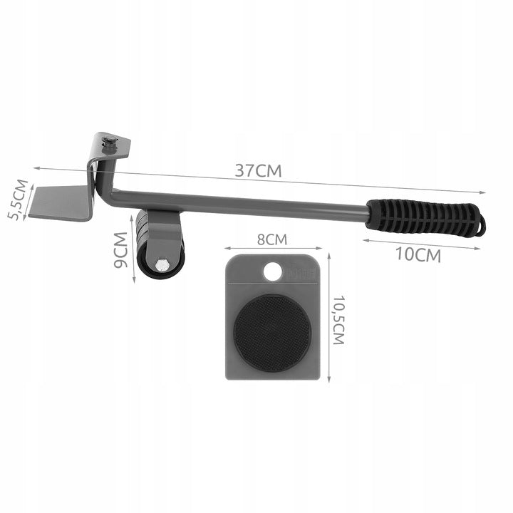 Furniture Transport Kit Sliding Rollers Set of Wheels 150kg Lift EAN (GTIN) 6911449503790