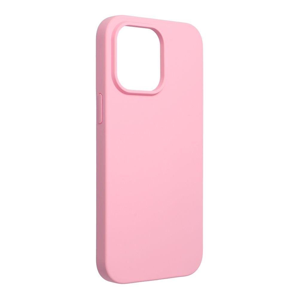 Dėklas telefonui F-Silicone - iPhone 14 PRO MAX ( 6.7 ) rožinis