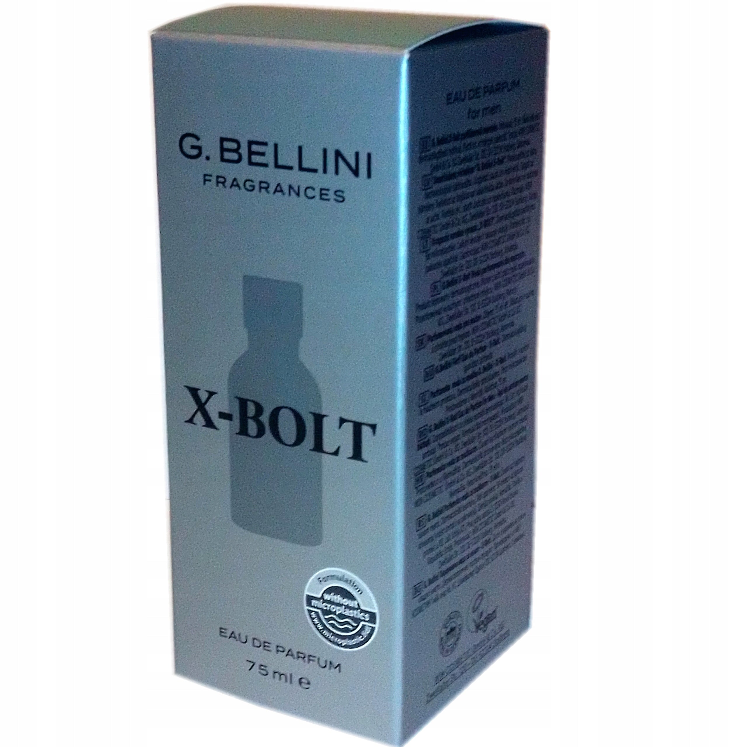 G. Bellini Fragr. X-BOLT 75ml EDP Eau de Parfum for men Packaging volume 75 ml