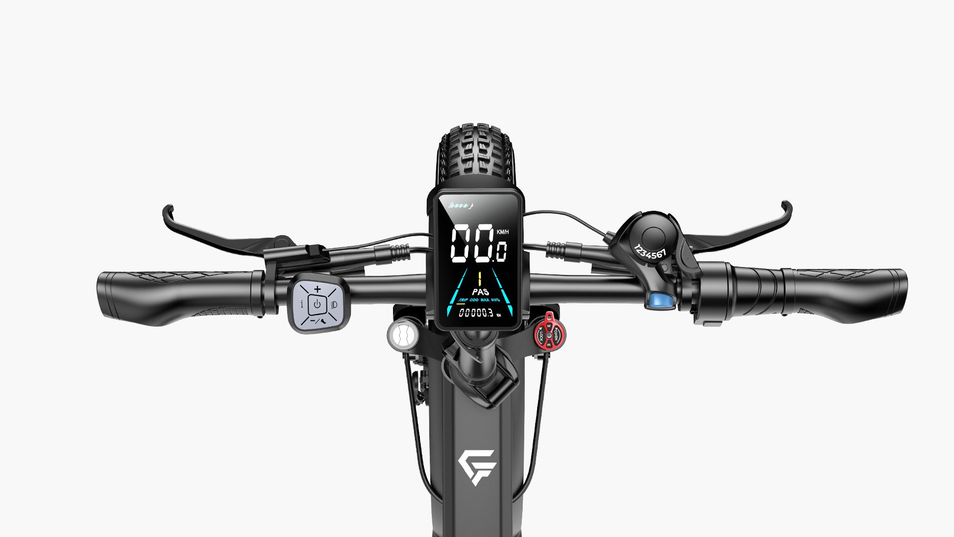G-FORCE DE-S Electric vehicle 1000W 45km/h 45Ah 200km Hydraulic Brakes PL Manufacturer code G-FORCE DE-S black