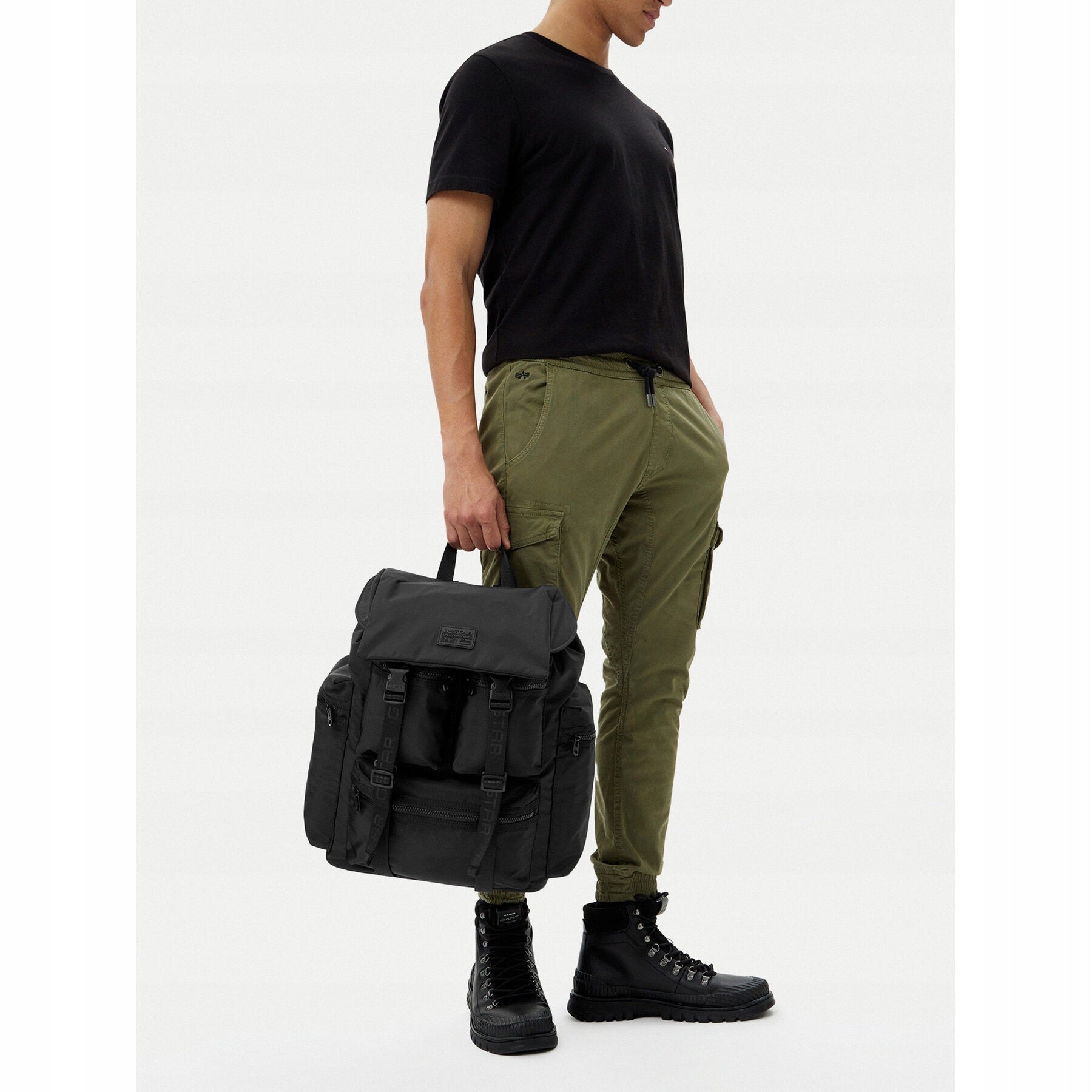 G Star Raw Backpack Men Black GSR-B-002-07 Packaging status original