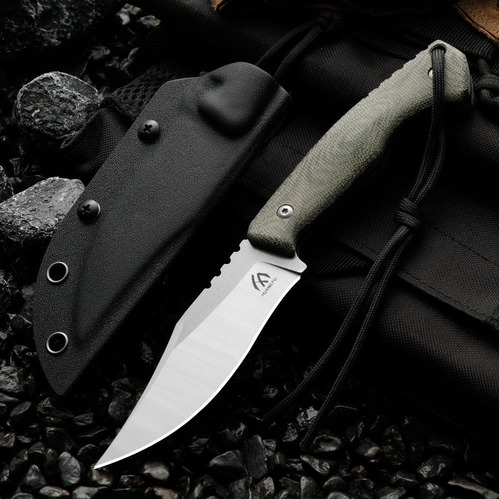 G10 handle survival knife, outdoor straight knife, perfect men's gift