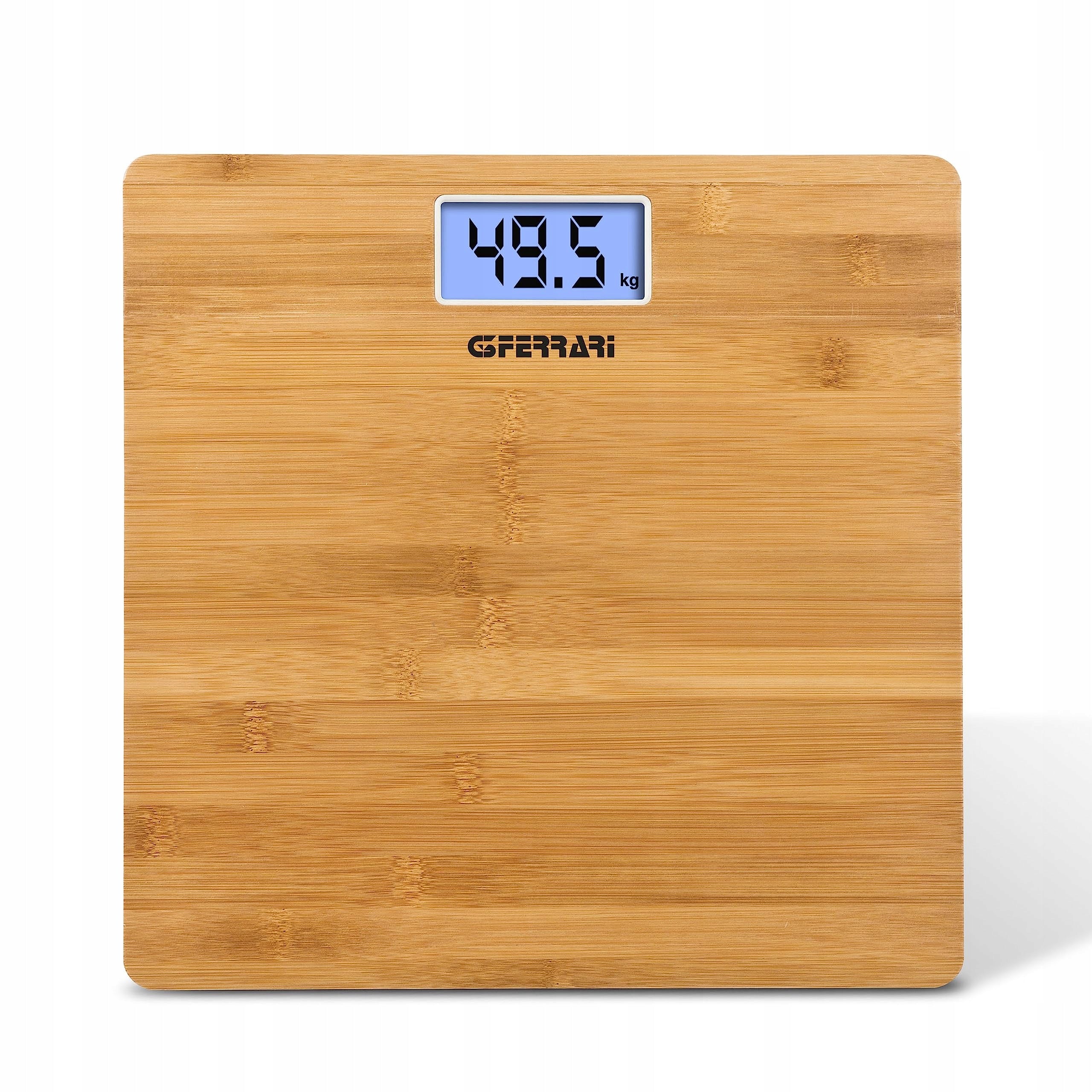 G3 FERRARI Bathroom Scale Digital Bamboo 50g 180kg Banwood Care