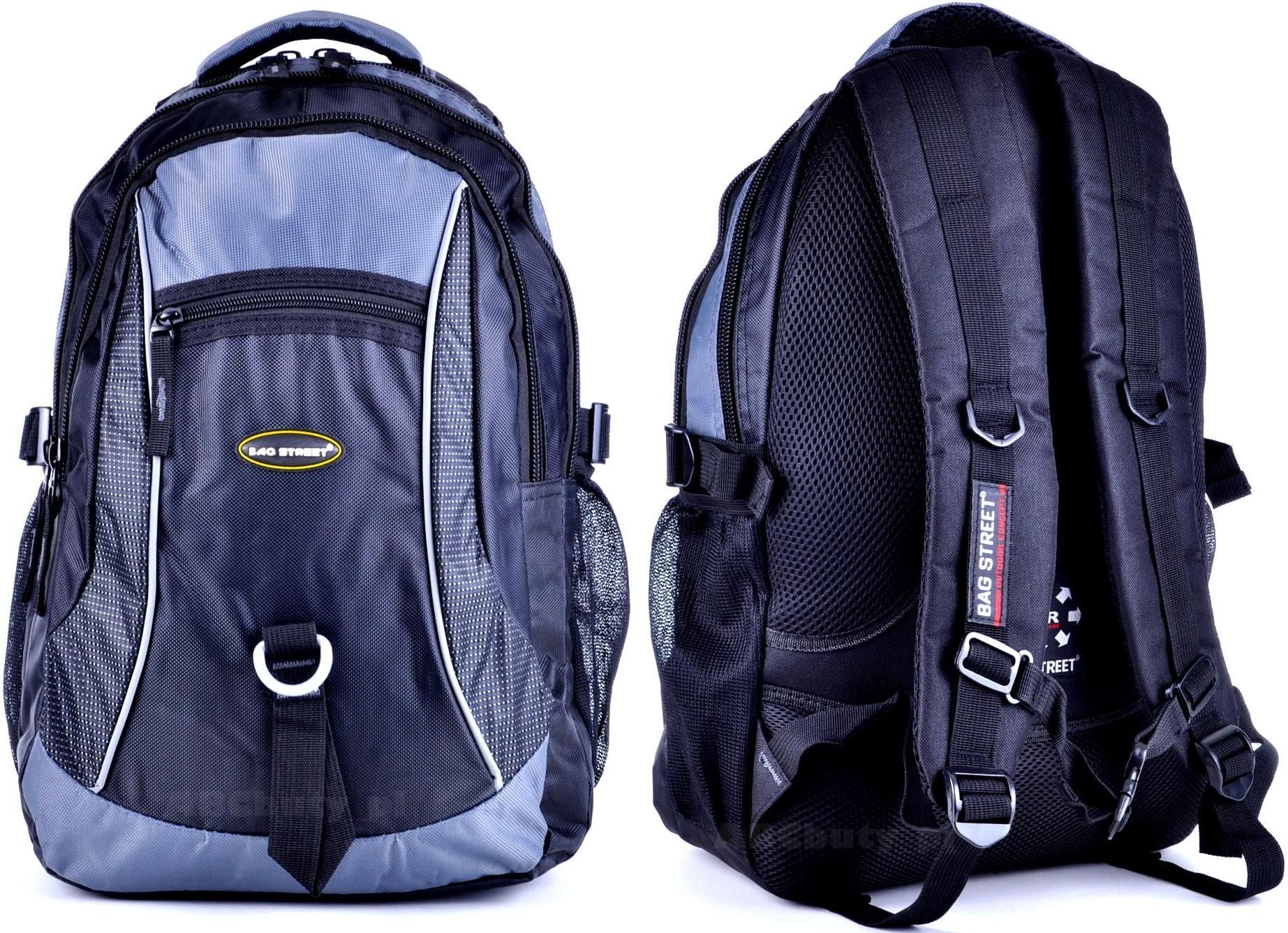 G4-17 Men's BACKPACK GREY Youth SATCHEL 30L BAG STREET + AIR PASSAGE