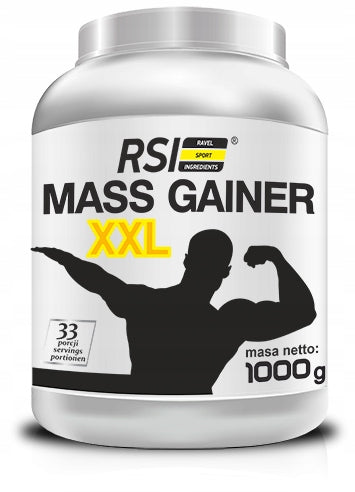 GAINER Mega Mass 1kg Mass Strength Taste Natural Conditioner for Mass Carbohydrates