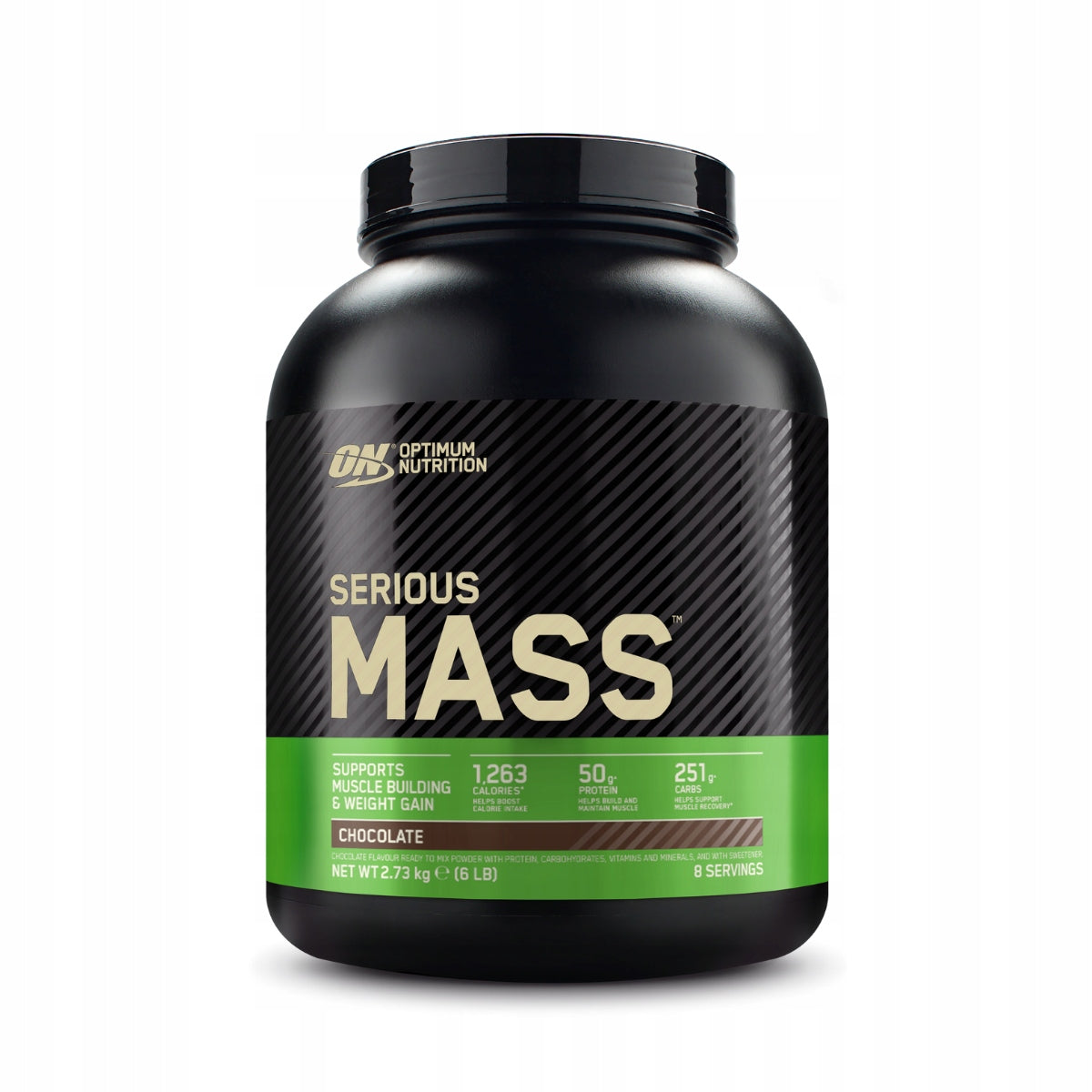 GAINER SERIOUS MASS PROTEIN STRENGTH - Optimum Nutrition 2270g chocolate