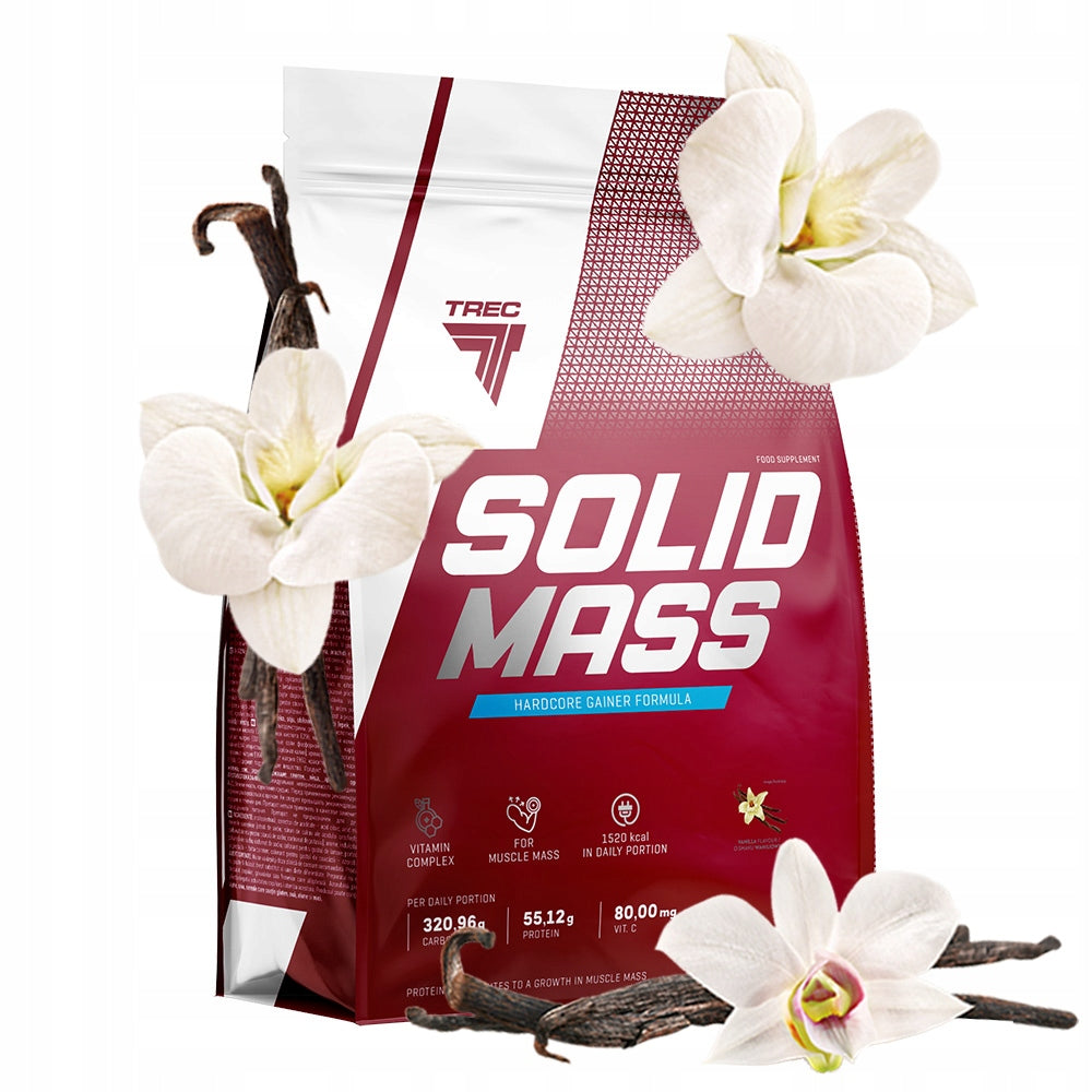 GAINER TREC SOLID MASS 3000g Carbohydrate and protein supplement 3 kg