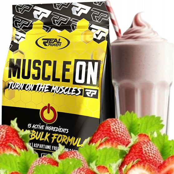 GAINER bulk CARBOHYDRATE PROTEIN Real Pharm Muscle ON 1000g