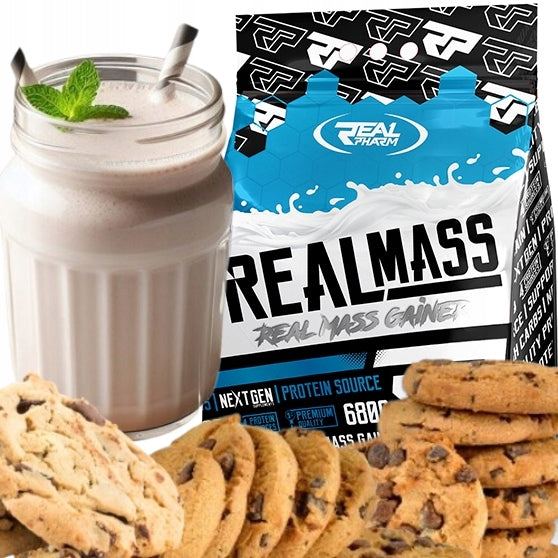 GAINER protein carbohydrates Real Pharm Real Mass CAKE 6800g