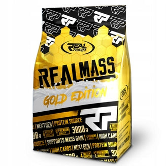 GAINER protein carbohydrates Real Pharm Real Mass protein 3kg CHOCOLATE Expiration date at least six months from the date of purchase