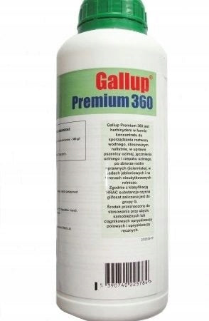 GALLUP Premium 360 1 l herbicide weeds one two leafy
